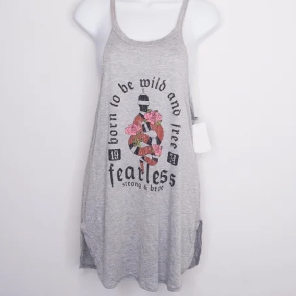 SNAKE AND ROSE TANK TOP - Picture 2 of 5